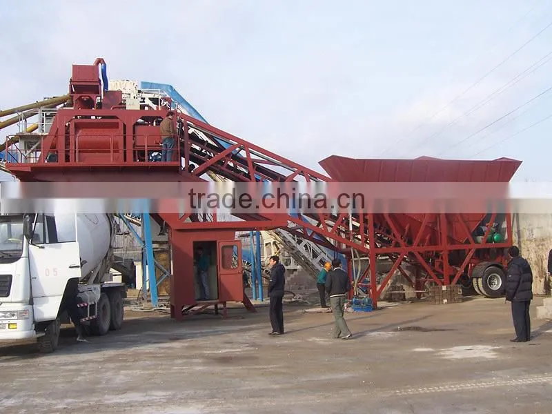 Fully Automatic Portable YHZS5 Concrete Batching Plant/Mixing Station Price for Sale
