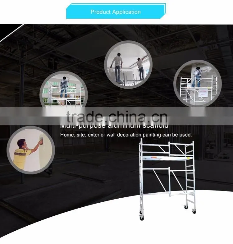 cheap price telescopic use aluminum scaffold