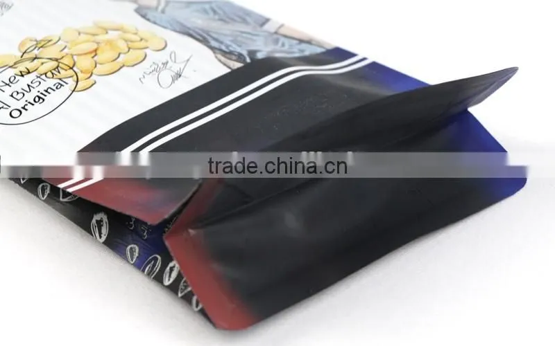 2016 Stand up Flat Bottom Pouch With Zipper