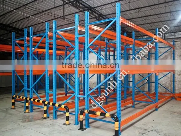 ISO Q235B Material Warehouse Steel Storage Pallet Rack