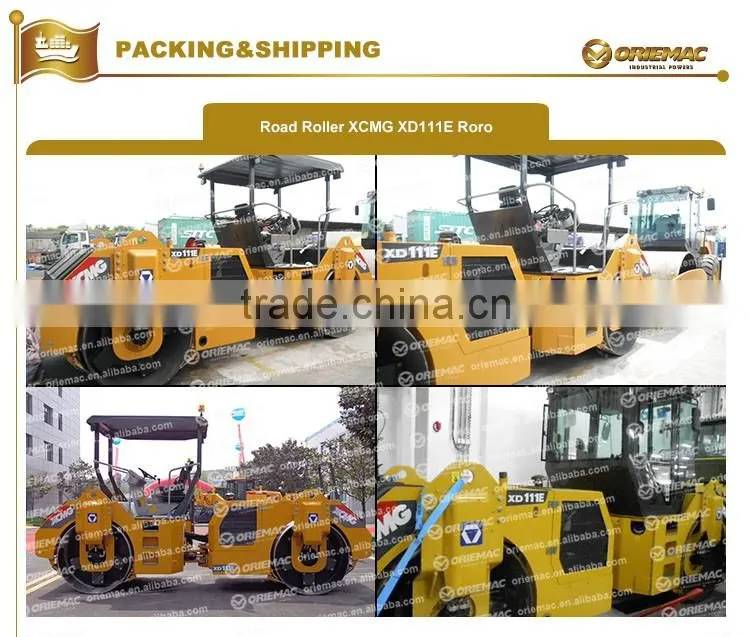 price road roller XCMG XD133 vibratory road roller