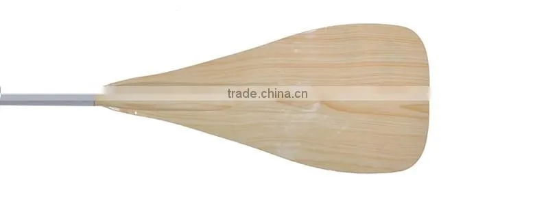 SUP Stand Up Paddle with plastic blade / wooden surface