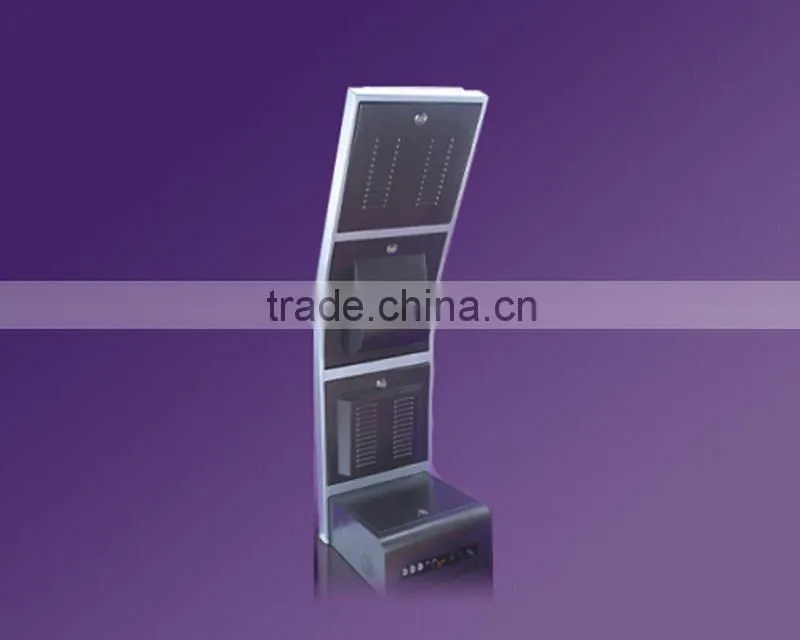 Wireless queue management system for multi-counters and multi services
