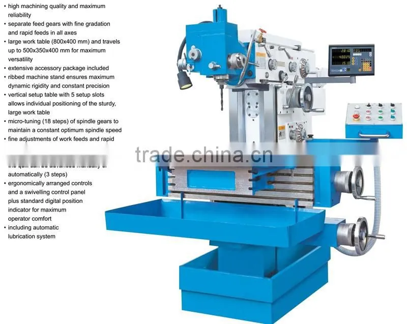 Tool Milling Machine WF4.2 Servo-Conventional Milling Machine for Die Making