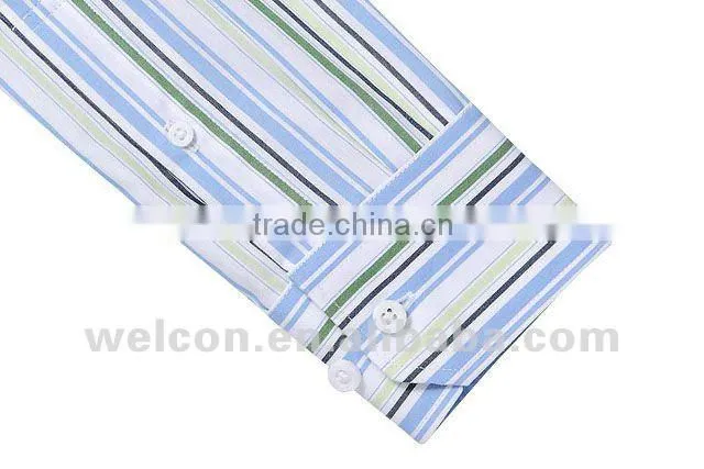 100% cotton no iron long sleeve classic stripe dress men's business shirts