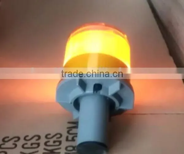 flashing led warning light solar airport runway lights