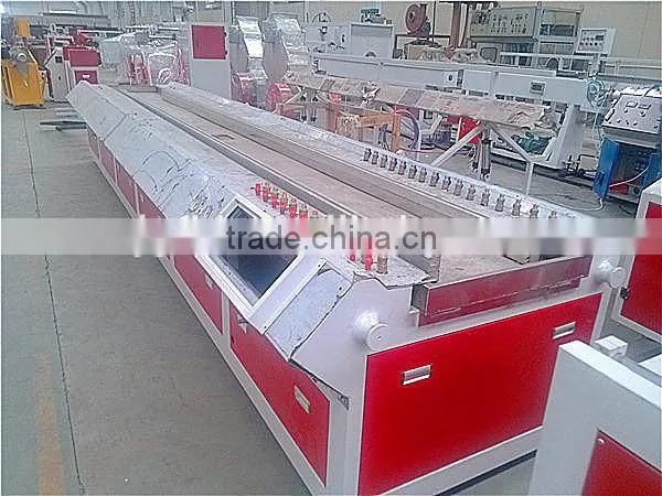 PP PE profile extrusion line/PE profile making machine
