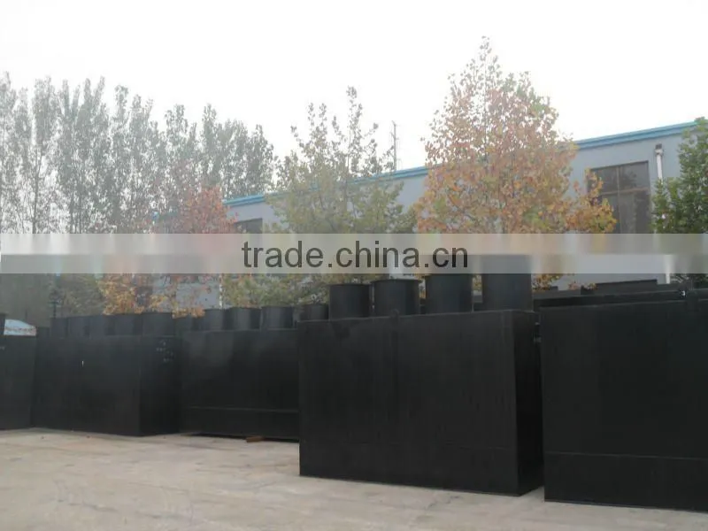 High Property Waste Water Treatment Machine for Domestic Sewage