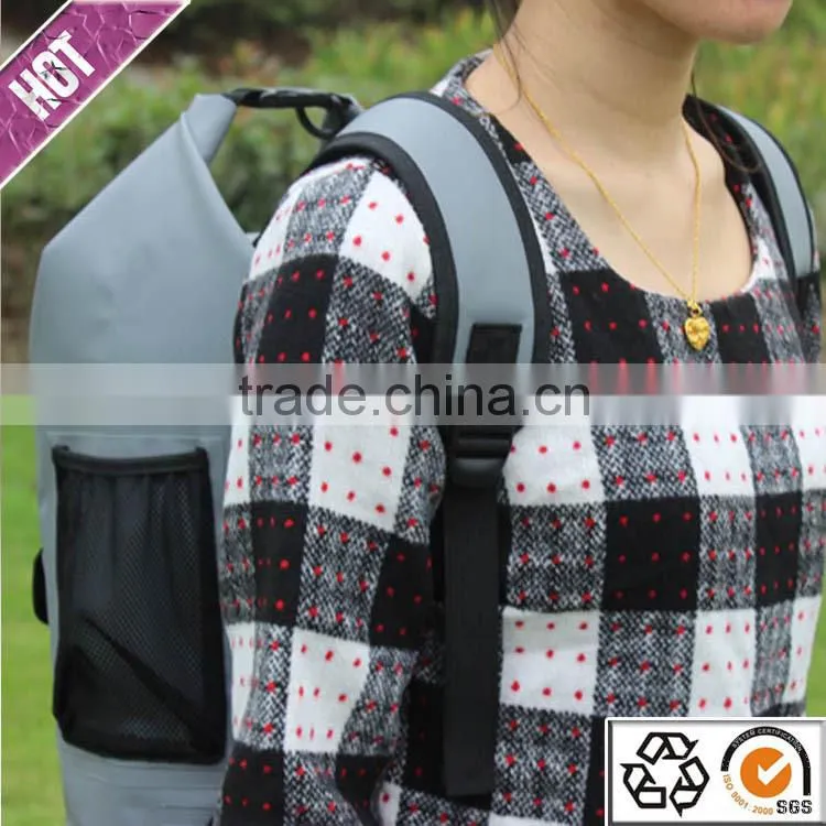 Chinese Manufacturer 2015 Hot Selling PVC Waterproof Bag Backpack