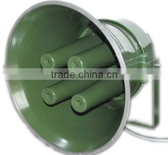 HS600-02 Aluminum 4drivers outdoor air-defense siren 600w high power speaker