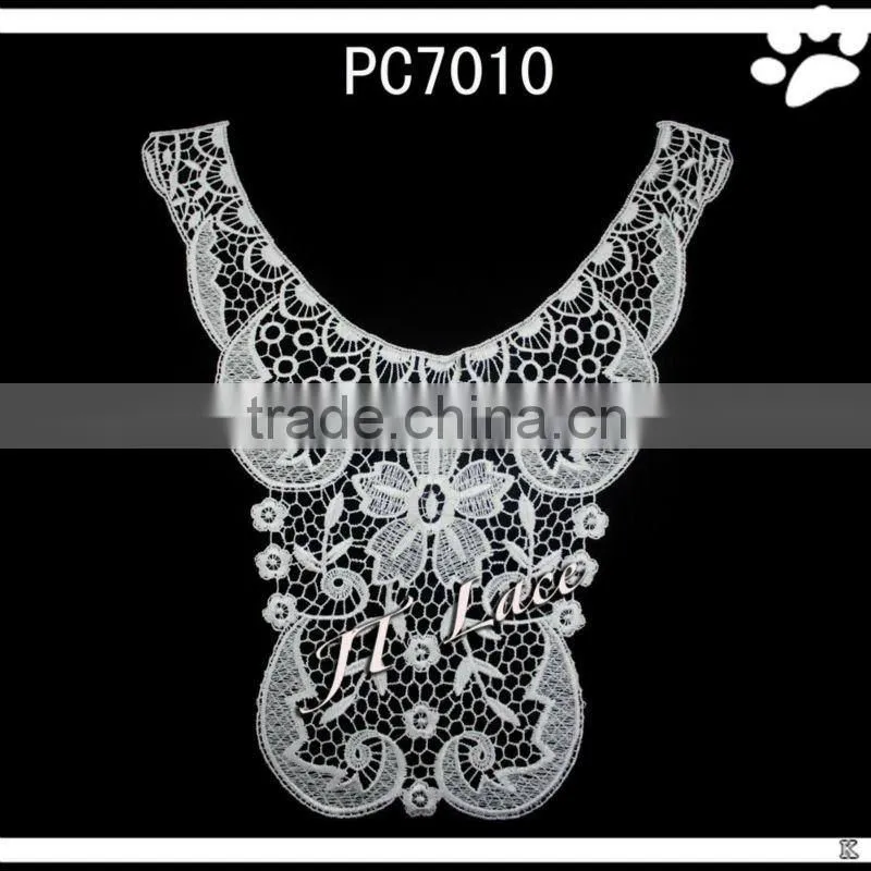 long polyester lace collar for lady front dress(PC7007)