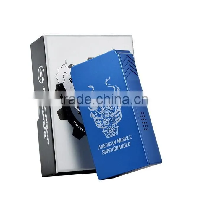 American Muscle Supercharged dual 18650 SERIES box mod mechanical mod
