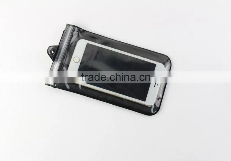 Cheap Phone Waterproof Case PVC Waterproof Bag Waterproof Pouch zip seal
