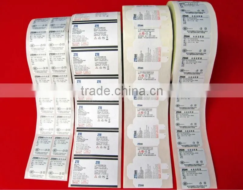 Cheap price adhesive sticker SCAS-003