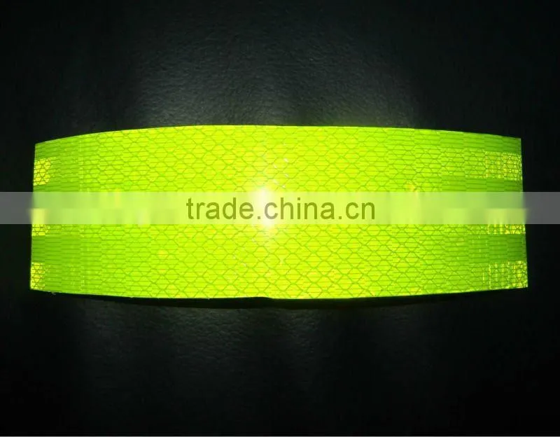 Fluorescence Yellow Reflective Tape
