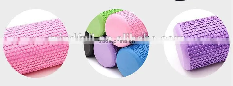 High Density Eco Anti-slip Eva Pilates Grid Foam Roller