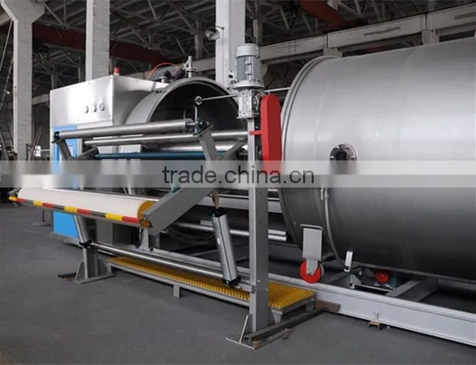 High temperature push type open width Jigger Dyeing Machine