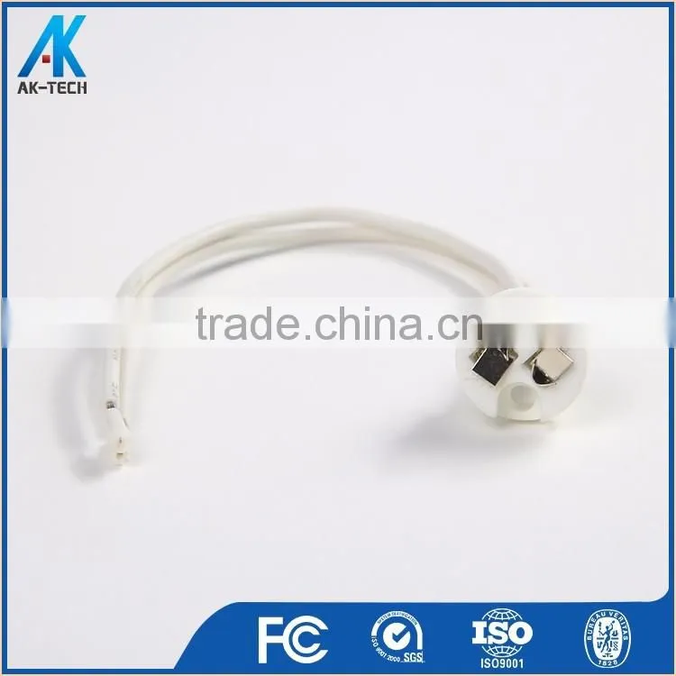 mr16 wire porcelain lamp socket , ceramic halogen cfl lamp base