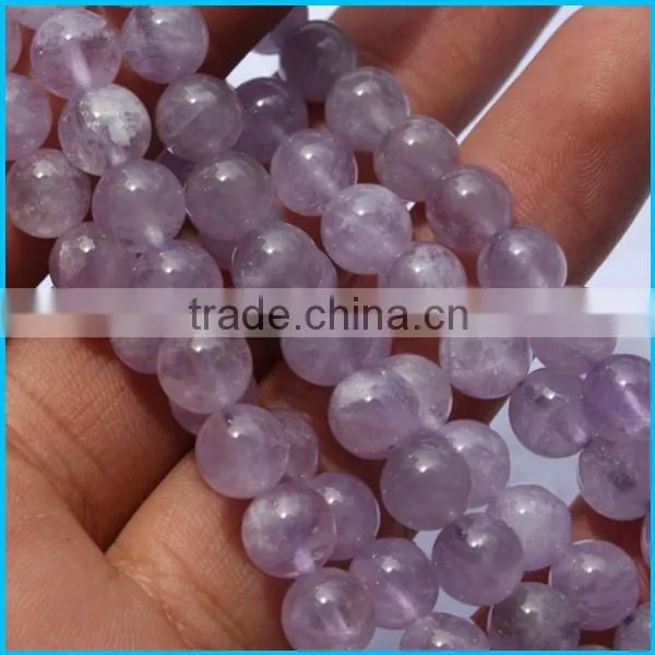12mm round faceted amethyst lavender beads