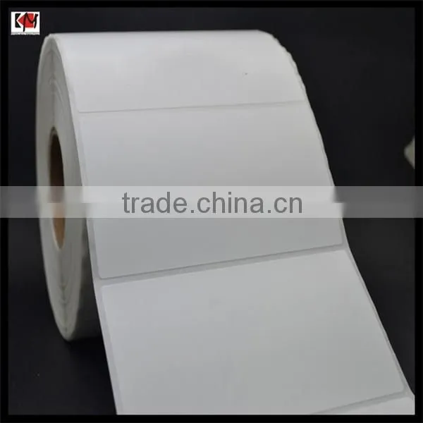 Glossy round blank printing label