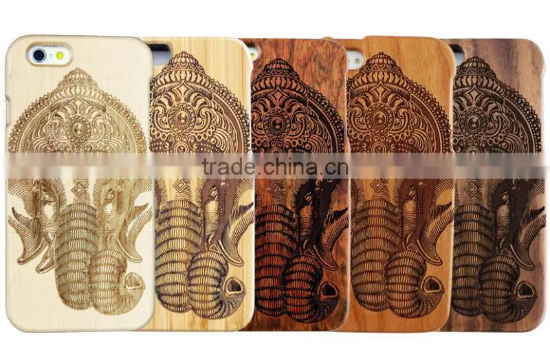 Wood phone cases with the laser for iphone5/5s