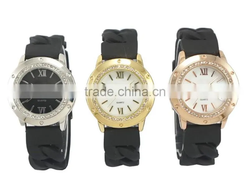New models in the Doris Watch store alloy case silicone band fashion quartz wowmen watches on the alibaba