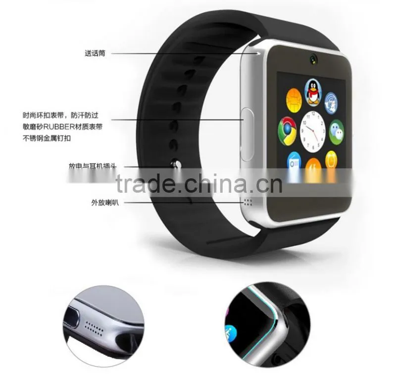 GT08 One Bluetooth Phone Smart Wrist Watch Phone with NFC and GSM Standalone Function