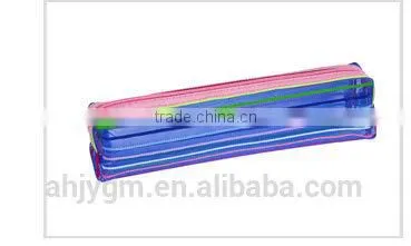 Fancy Design with Stationery Set Colorful Mesh Pencil Bag/pencil case