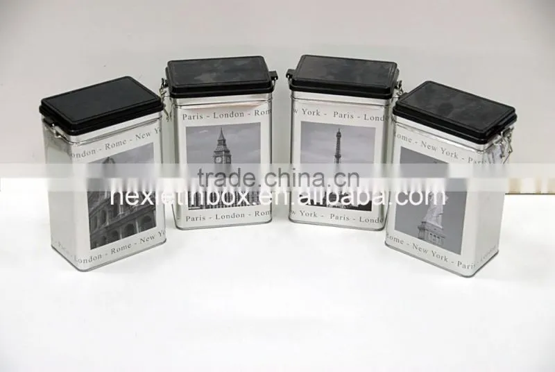 Square Metal Box Hot Selling Cookie Box With Low Price