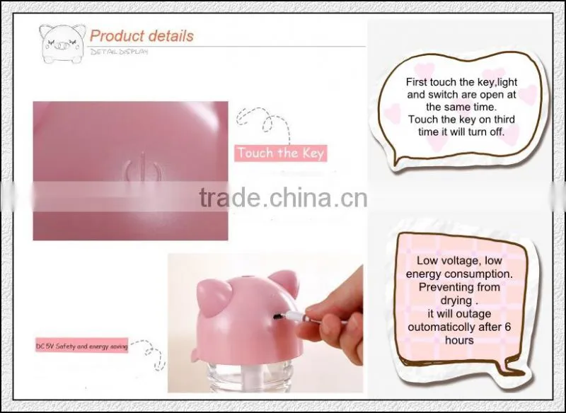 Factory wholesale Cool mist ultrasonic humidifier