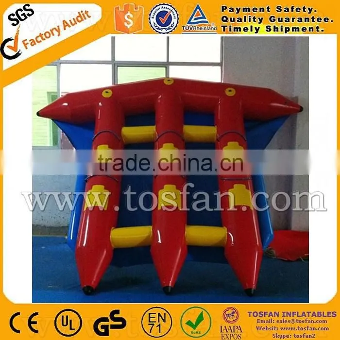 Funny inflatable flying fish towable A9018B