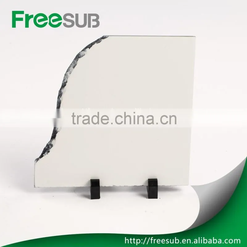 Hot Sale home decoration landscaping slate rock blank wooden frame sublimation you rock pictures