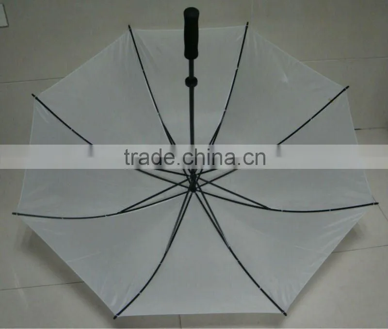 28inch cheap solid strong windproof golf wholesale umbrella