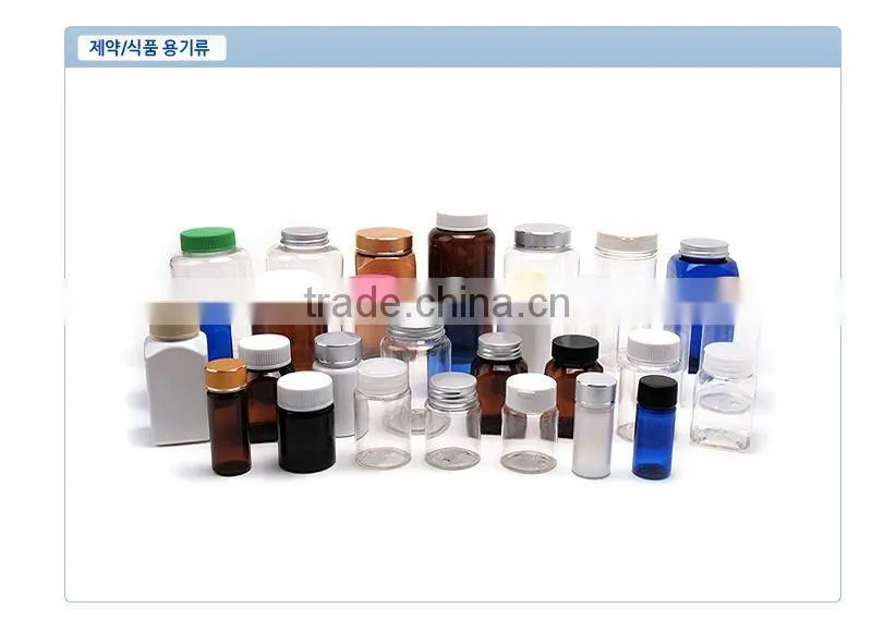 PETE, HDPE, LDPE, PP, PS, Cosmetic, Pharmaceutical, Food Bottle