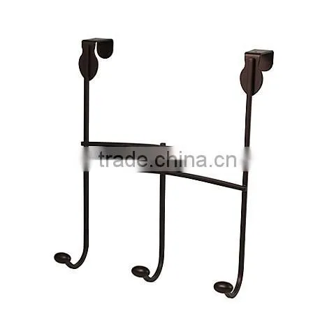 metal double clothes over the door hook