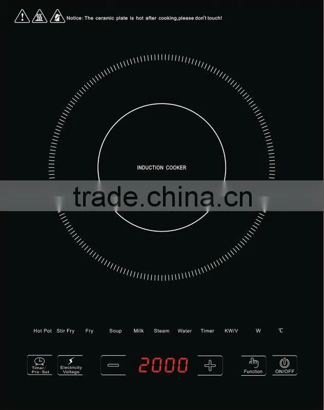 New product touch sensor induction stove FYM20-27