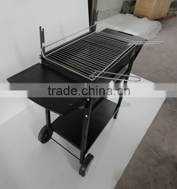 Iron grill design tabletop charcoal grill---YH23015E