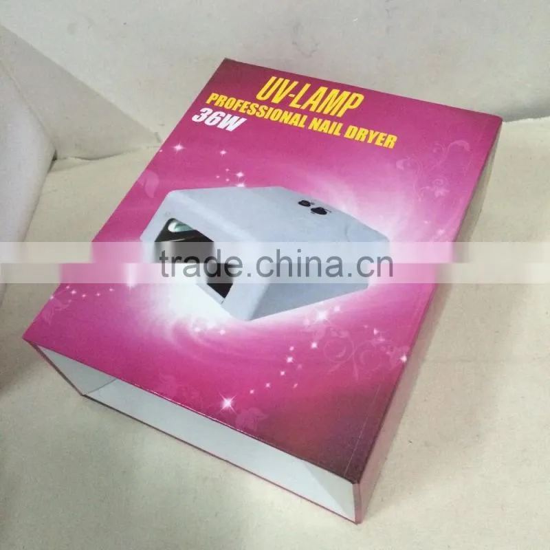 New design 36w led uv nail lamp nail gel polish machine tool