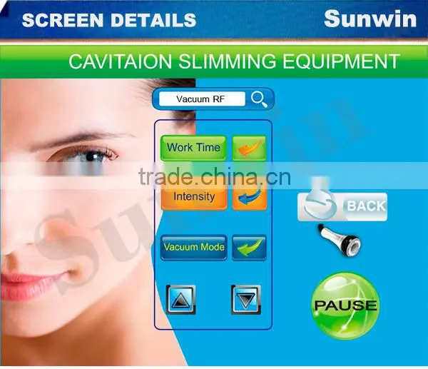SW-216F Best 6in1 RF cavitation vacuum liposuction beauty slimming machine