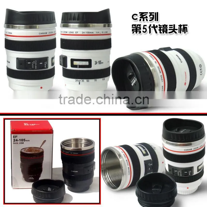 The Canon lens cup Small white three generations of lens cup lens glass