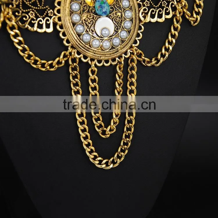 new 2015 alloy necklace ladies jewellery bijouterie