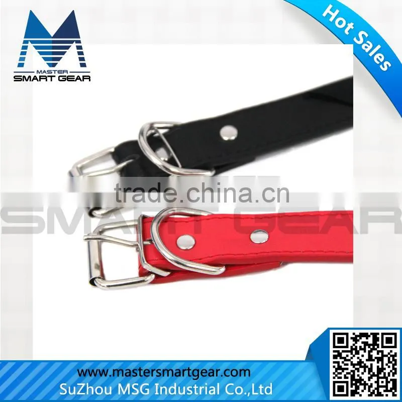 New Heavy Duty Buckle Nylon Soft Padded Liner Neck Protect Dog Pet Collars