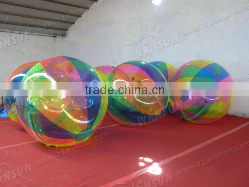hot selling inflatable water sphere in stock 5 pieces