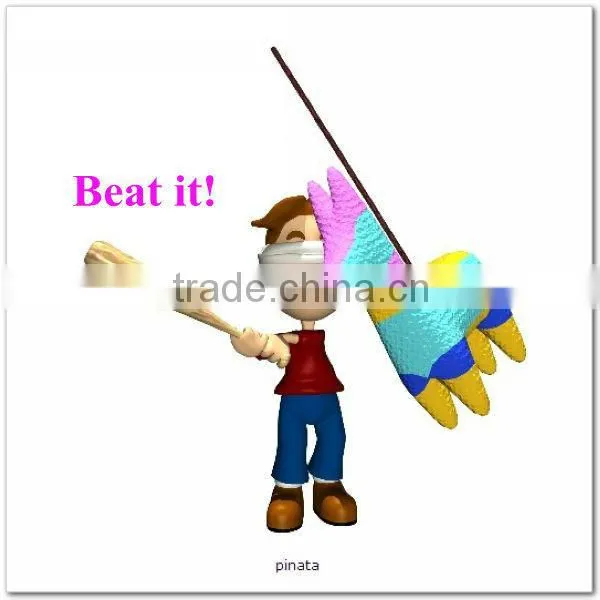 Kids paper pinata toys