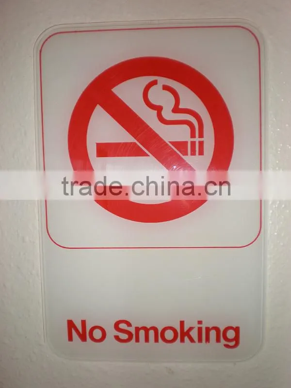 plastic sign post