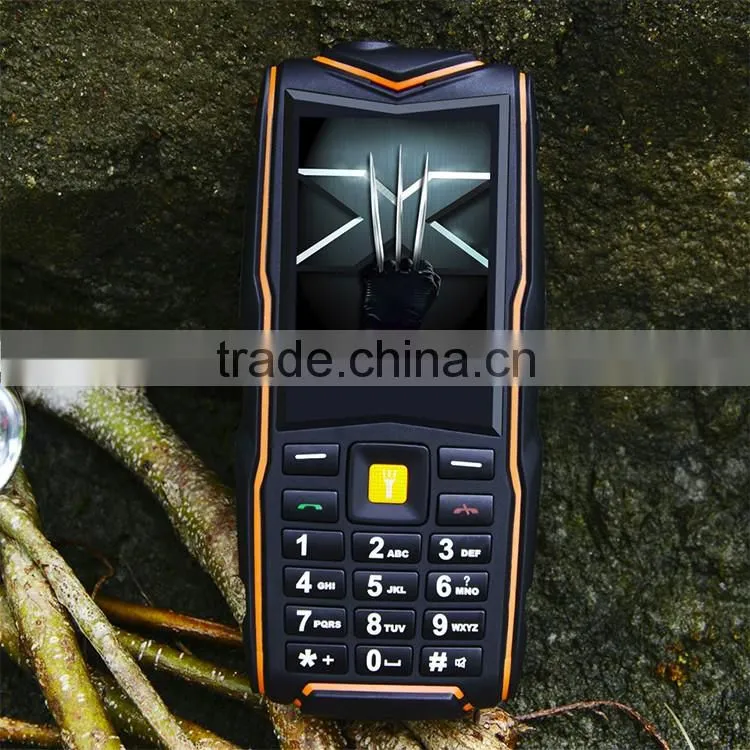 VKWORLD STONE V3 5200mAh Spreadtrum 6531CA 2.4 Inch Screen IP67 Waterproof Dustproof Dropproof Mobile Phone