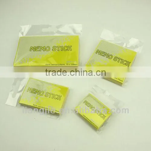 Self-adhesive sticky cube