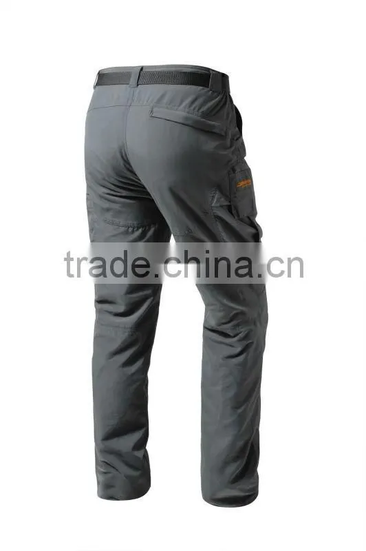 Men's full long outdoor trousers clothing outdoor activity sportswear 100% cotton twill