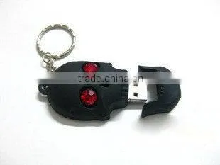 Gift Cartoon Skull Shape USB Pen Drive 32GB