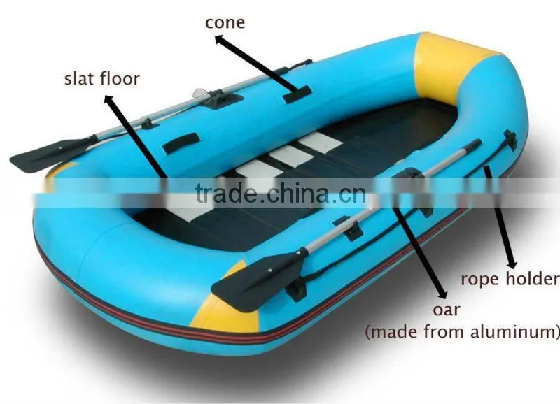 CE inflatable pvc fishing boat